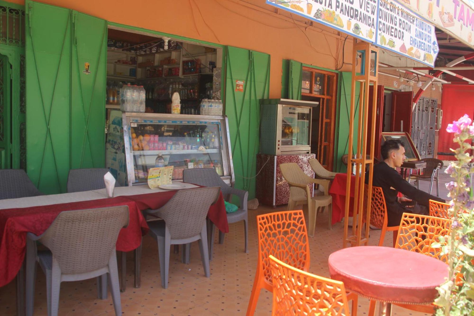 Auberge Restaurant Rooftop Tamazirt Boumalne Exterior foto