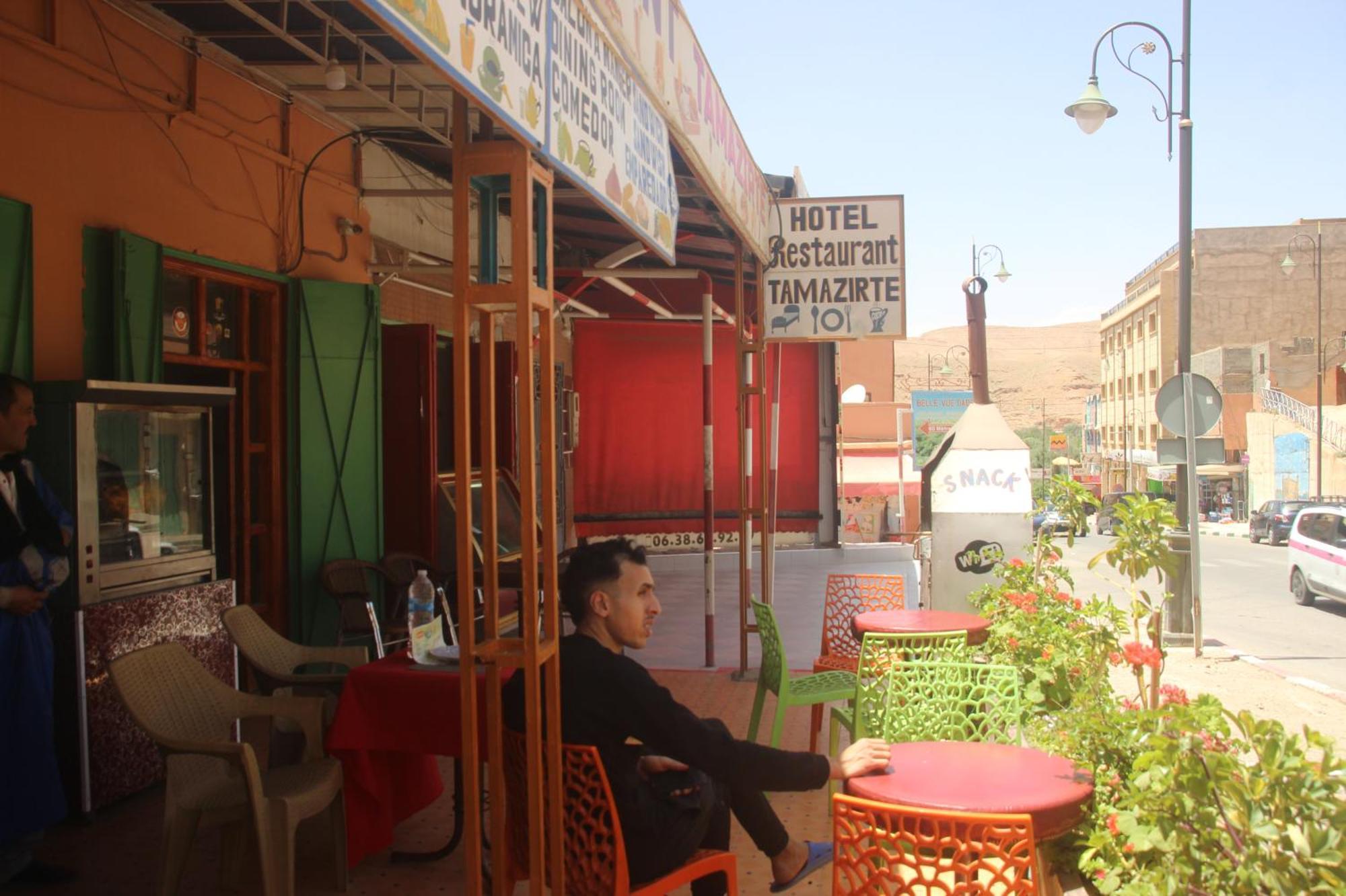 Auberge Restaurant Rooftop Tamazirt Boumalne Exterior foto